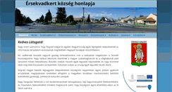 Desktop Screenshot of ersekvadkert.hu